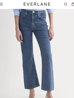 Everlane The Kick Crop Jean Sz.27